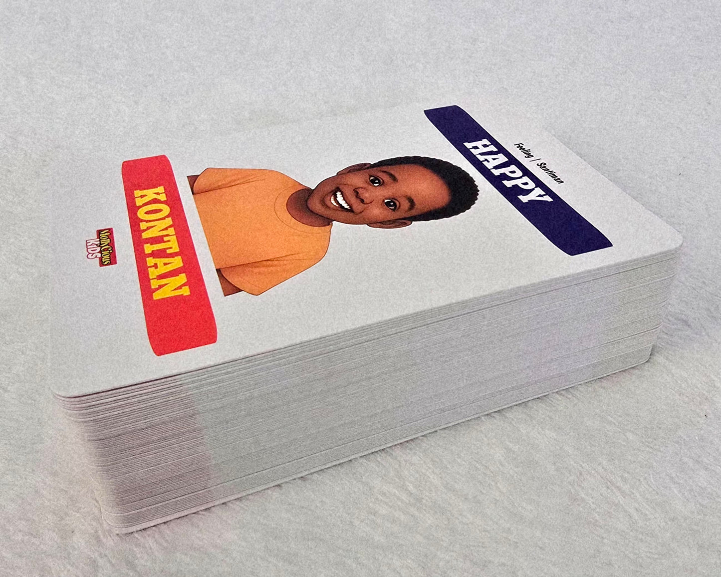 MollyCious Kids - English & Haitian Creole Learning Flashcards